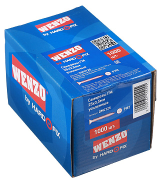 Саморезы ГМ 25x3,5 мм усиленные Hard-Fix (1000 шт.)