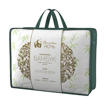 Одеяло теплое 1,5-спальное бамбук Волшебная Ночь (730677)