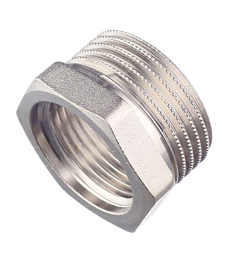 Футорка Stout 1 НР(ш) х 3/4 ВР(г) латунная (SFT-0029-000134)