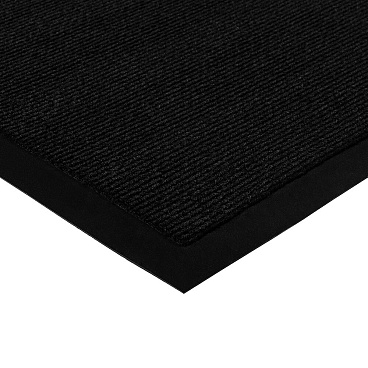 Коврик грязезащитный Велий ПВХ Степ 60х40 см черный