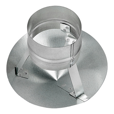 Зонт крышный оцинкованный d100 мм