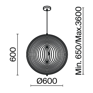 Подвесной светильник Maytoni MOD197PL-01W2