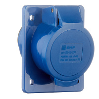 Розетка силовая настенная EKF PROxima 2Р+РЕ 32 А 220 В IP44