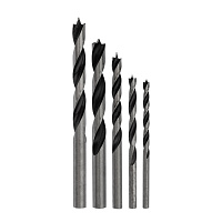 Набор сверл по дереву спиральных Kranz 4-10 мм (5 шт.) (KR-91-0750)