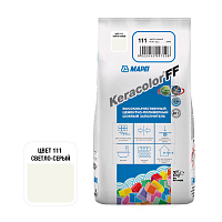 Затирка цементная Mapei Keracolor FF 111 светло-серая 2 кг