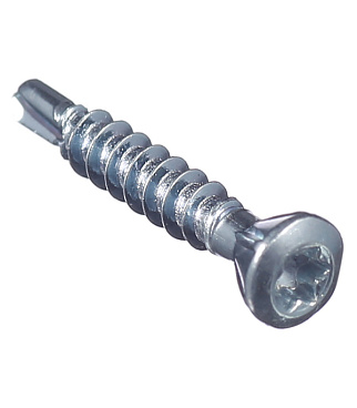 Саморезы для массивной доски 20x3,2 мм оцинкованные (1000 шт.)