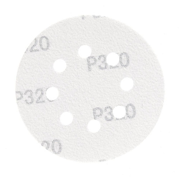 Диск шлифовальный КМ Purple d125 мм P320 на липучку бумажная основа (5 шт.)