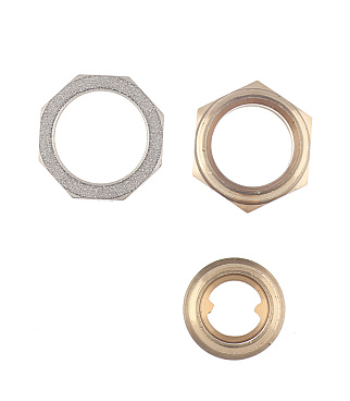 Американка прямая 1/2 ВР(г) х 1/2 НР(ш) латунная