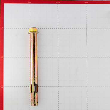 Анкерный болт для бетона 12х129 мм с гайкой (10 шт.)