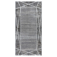 Ковер 1,6х2,3 м прямоугольный Nirvana темно-серый