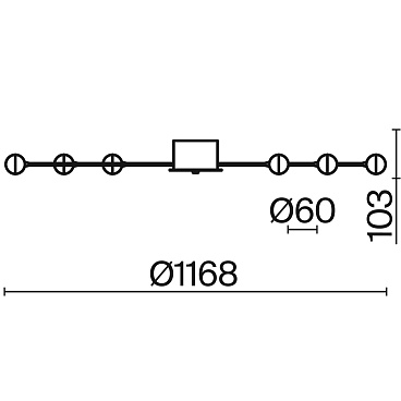 Потолочный светильник Freya FR5242CL-24BS