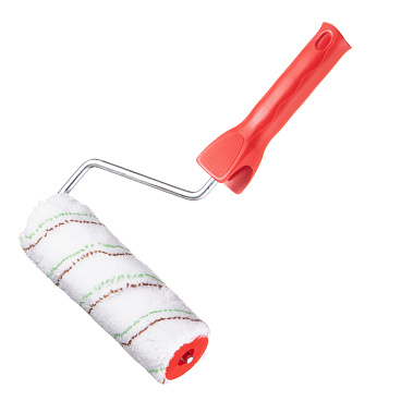 Валик микрофибра 180 мм d45 мм ворс 11 мм для водной основы с ручкой Beorol Natur