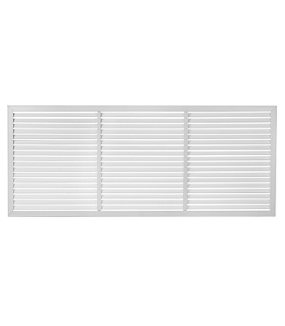 Решетка вентиляционная ПВХ Era ПР 600х1500 мм белая
