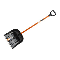 Лопата снеговая Amigo полипропилен с металлическим черенком 1400х420 мм (78019)