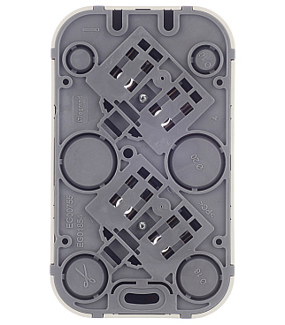 Розетка Legrand Quteo накладная слоновая кость (782261)