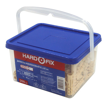 Дюбель распорный Hard-Fix 8x40 мм нейлон (200 шт.)