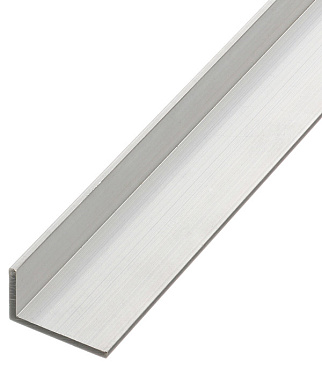 Уголок алюминиевый 25х15х2х2000 мм