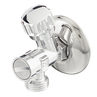 Вентиль Valtec 1/2 НР(ш) х 1/2 НР(ш) для подключения с/т приборов угловой с фильтром (VT.282.GBC.0404)