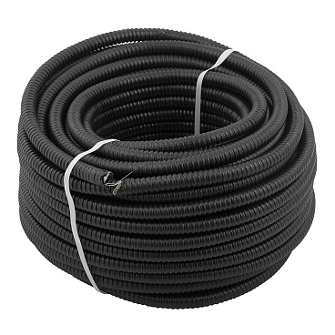 Металлорукав в ПВХ оболочке Р3-ЦПнг с протяжкой 18 мм IEK (50 м) (CMP10-18-050-C)