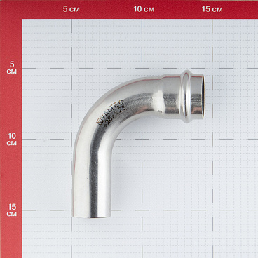 Угол VALTEC (VTi.950.I.002828) 90° 28 мм ВН нержавеющая сталь