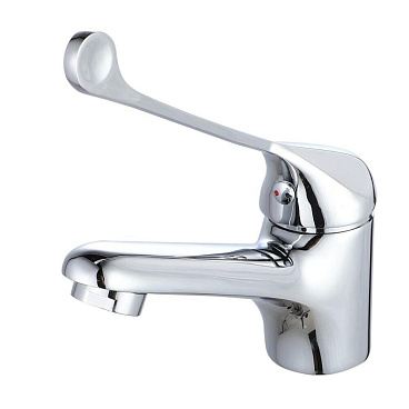 Смеситель для раковины РМС локтевой хром (РМС-Л1-001Ш(R8))