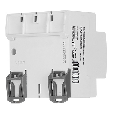 УЗО EKF PROxima ВД-100 40А 3P+N тип AC 30 мА 4,5 кА компактное (elcb-4-40-30-em-pro)