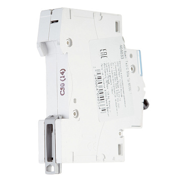 Автоматический выключатель модульный Legrand TX3 1P 50А тип C 6 кА 230 В (404033)