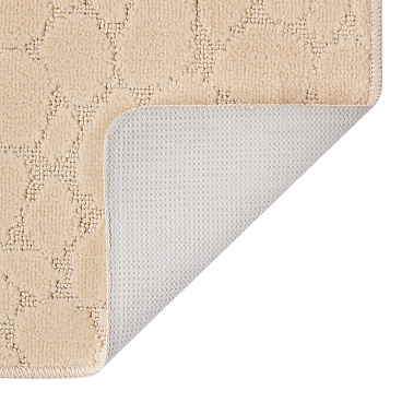 Коврик для ванной бежевый 50х80 см Fora Stone Natural (FOR-PP-STN50-80NAT)