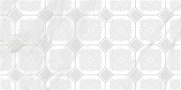 Olimpus Grand Декор белый 25х50