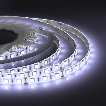 Лента светодиодная SMD 5050 6000К 12 В 14,4 Вт/м 5 м IP65 Apeyron (000010)