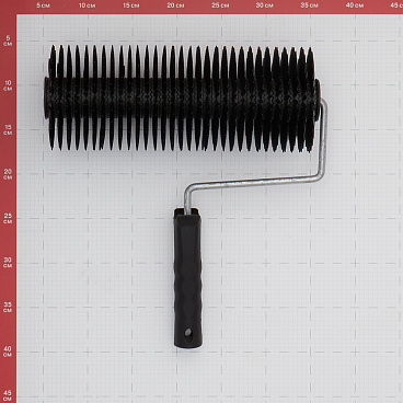 Валик игольчатый 300 мм d116 мм игла 28 мм с ручкой Hesler Maxi