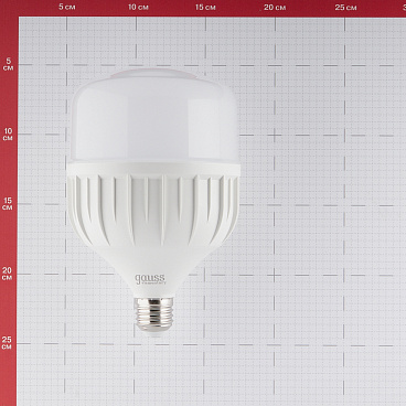 Лампа светодиодная Gauss E27 6500К 42 Вт 3700 Лм 180-240 В цилиндр T120 матовая