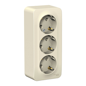 Розетка Systeme Electric Blanca накладная молочная (BLNRA010312)
