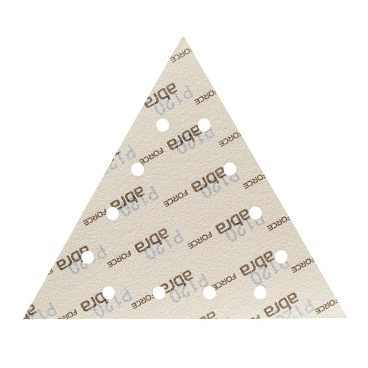 Лист шлифовальный треугольный Abraforce Gold 280 мм Р120 на липучку бумажная основа (3 шт.) (АМ191022)