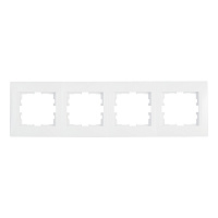 Рамка Lezard Karina четырехместная белая (707-0200-149)