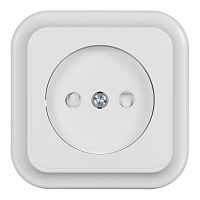 Розетка Svet накладная белая (EV0361-8310)