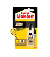 Клей Момент Супер высокопрочный секундный прозрачный 3 г на блистере