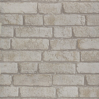 Пленка самоклеящаяся декоративная для мебели кирпичики серо-белая 0,45х2 м Рыжий кот