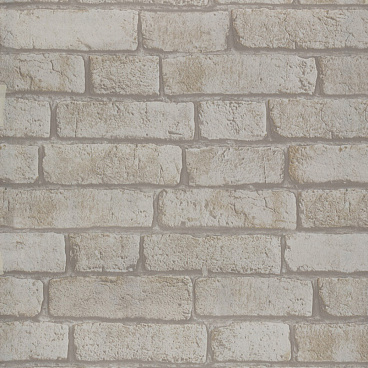 Пленка самоклеящаяся декоративная для мебели кирпичики серо-белая 0,45х2 м Рыжий кот