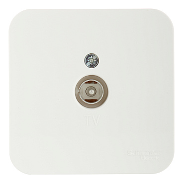 Розетка телевизионная Systeme Electric Blanca накладная молочная (BLNTA000012)