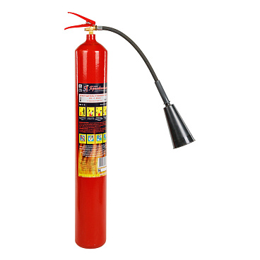 Огнетушитель углекислотный Ярпожинвест ОУ-7 7 кг