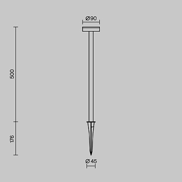 Ландшафтный светильник Outdoor O503FL-L4B3K1