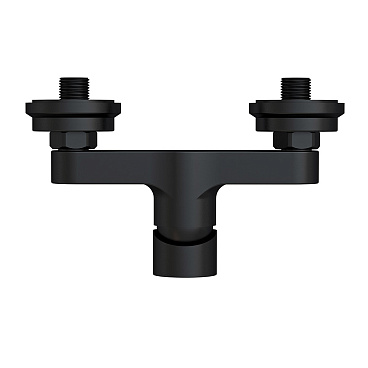 Смеситель для душа без излива Cersanit Brasko Black черный без лейки однорычажный (63109)