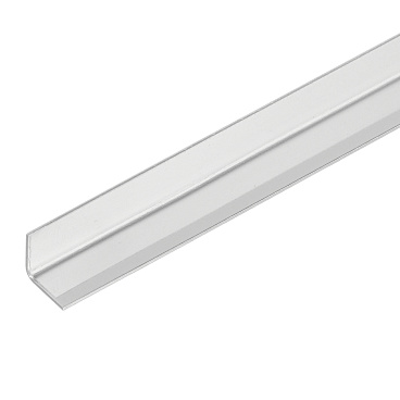 Уголок для плитки прямой наружный нержавеющая сталь 2700х10х10 мм матовый