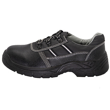 Сандалии рабочие из искусственной кожи с защитным подноском размер 41 черные Мистраль Аскет (134463)