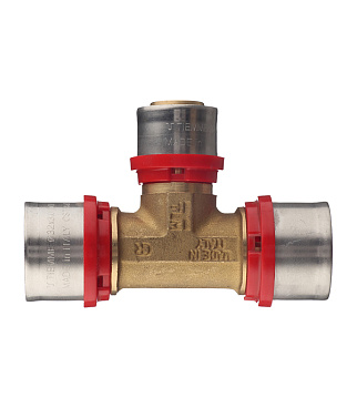 Тройник Tiemme 32(пресс) х 26(пресс) х 32(пресс)