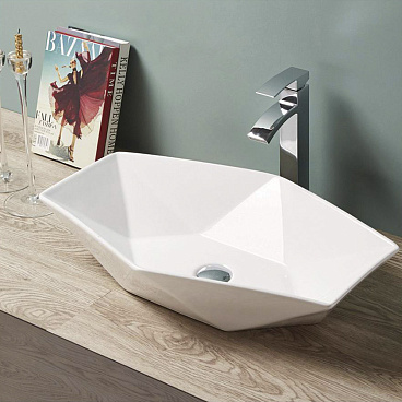 Раковина Lavelly Arctica 64 см накладная белая (686705)