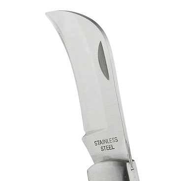 Нож монтерский КВТ НМ-02 складной для зачистки многожильного кабеля