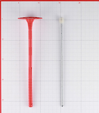 Дюбель для теплоизоляции Tech-Krep 10х220 мм металлический гвоздь с термоголовкой (30 шт.)