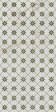 Серенада Декор 1 глянцевый обрезной VT\A568\11000R 30x60